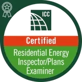 ICC Residential Energy Inspector Certification Badge